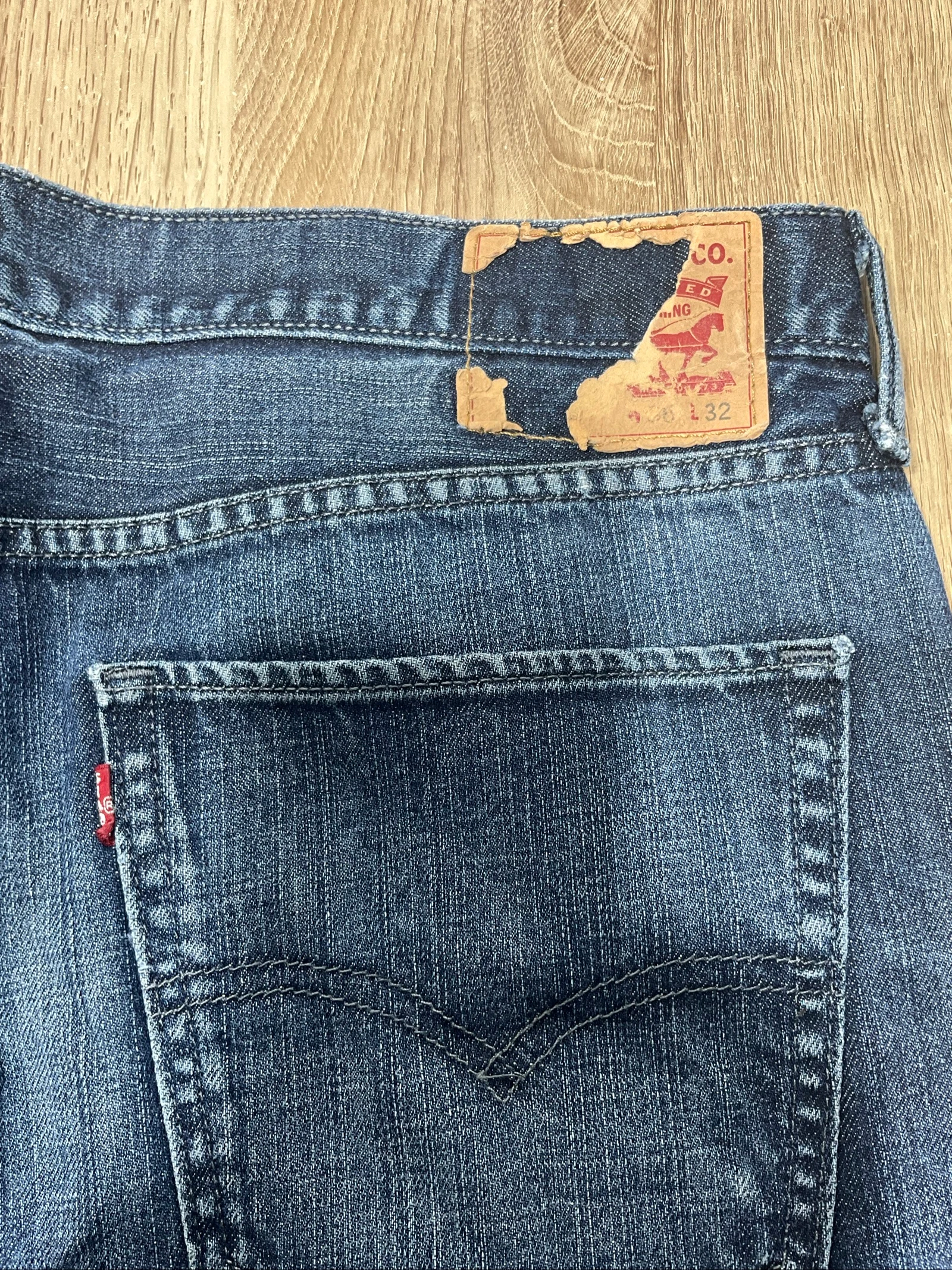 Jeans Levi's 506 Straight W40 L32, Denim Vintage Azul lvh 183 – photo 10